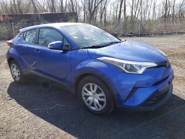 NMTKHMBX2KR098191 - 2019 TOYOTA C-HR XLE BLUE photo 4