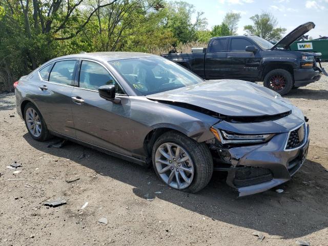 19UUB6F36MA011814 - 2021 ACURA TLX GRAY photo 4