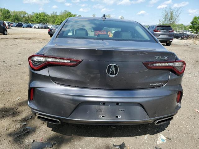 19UUB6F36MA011814 - 2021 ACURA TLX GRAY photo 6