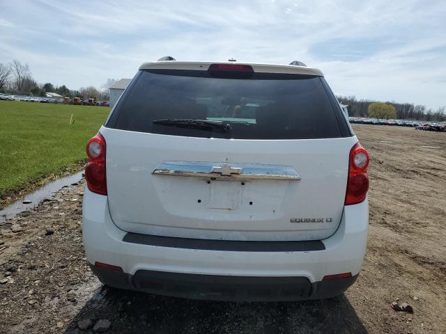 2GNALBEK9F6399810 - 2015 CHEVROLET EQUINOX LT WHITE photo 6