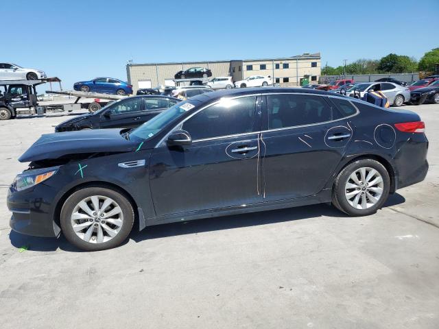 5XXGU4L36JG185333 - 2018 KIA OPTIMA EX BLACK photo 1