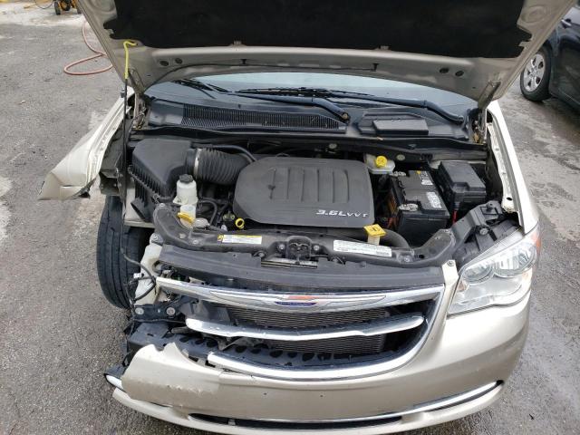 2C4RC1BG6CR237665 - 2012 CHRYSLER TOWN & COU TOURING Qızıl foto 11