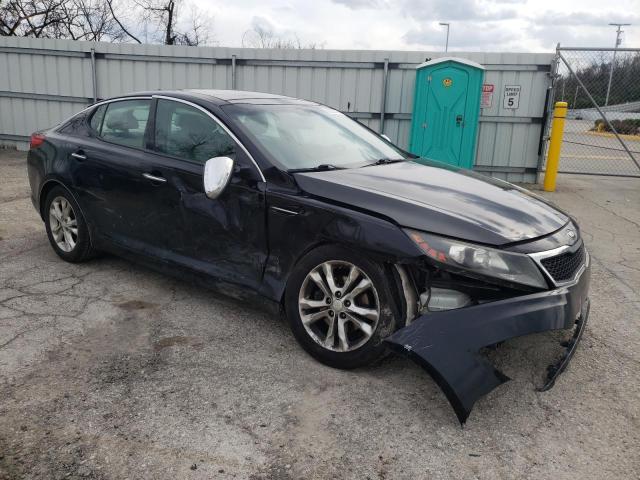 5XXGN4A77DG225653 - 2013 KIA OPTIMA EX BLACK photo 4