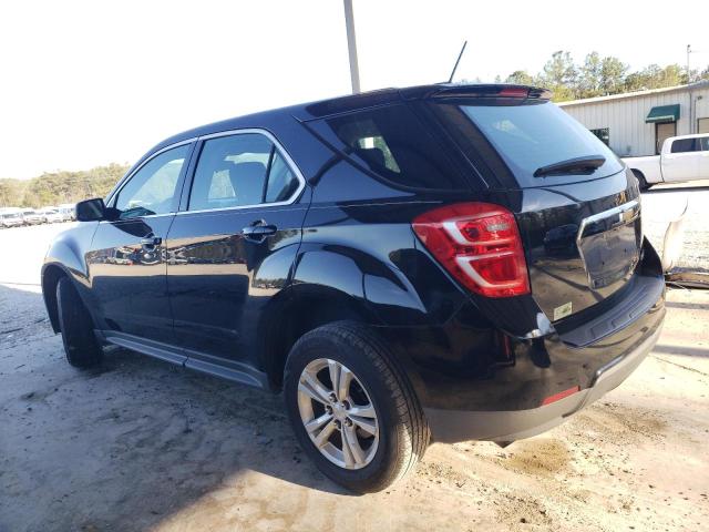 2GNALBEK5G1156445 - 2016 CHEVROLET EQUINOX LS BLACK photo 2