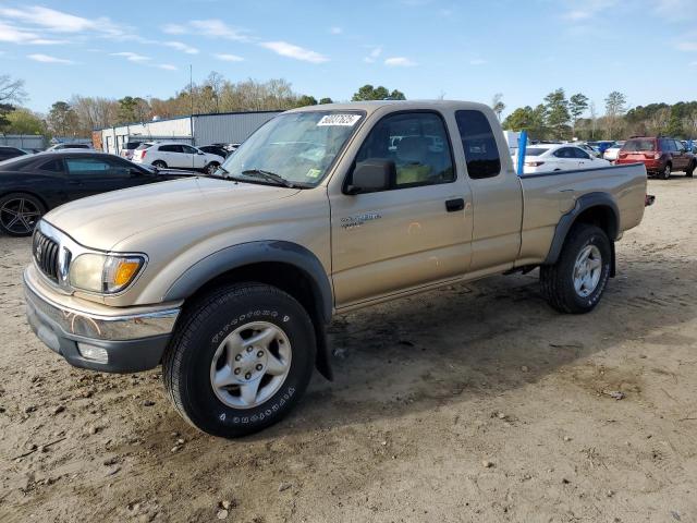 5TESM92N84Z387347 - 2004 TOYOTA TACOMA XTRACAB PRERUNNER ოქროსფერი ფოტო 1