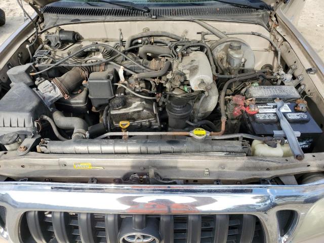 5TESM92N84Z387347 - 2004 TOYOTA TACOMA XTRACAB PRERUNNER ოქროსფერი ფოტო 11