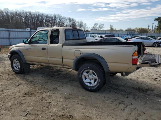 5TESM92N84Z387347 - 2004 TOYOTA TACOMA XTRACAB PRERUNNER ოქროსფერი ფოტო 2