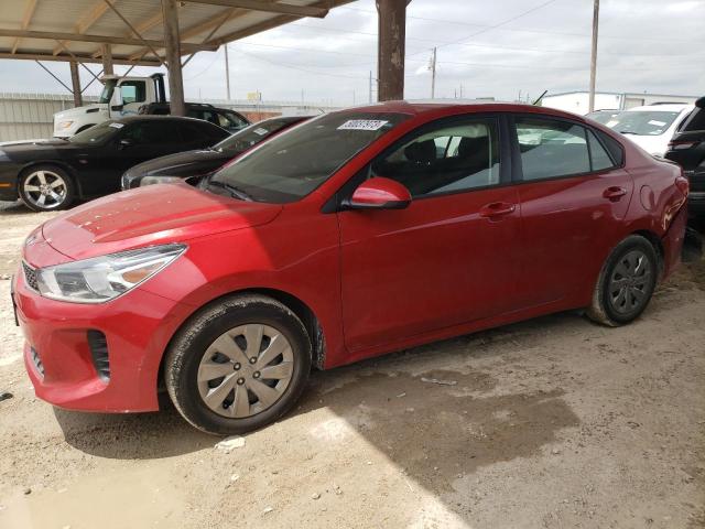 3KPA24AB1KE242215 - 2019 KIA RIO S RED photo 1