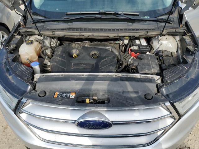 2FMPK4G96GBC61836 - 2016 FORD EDGE SE SILVER photo 12