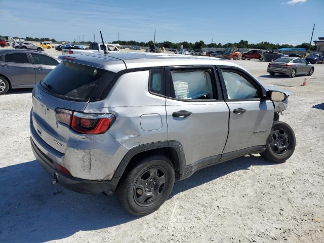 3C4NJCAB6JT411346 - 2018 JEEP COMPASS SPORT SILVER photo 3