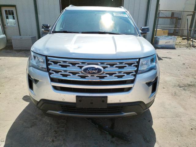 1FM5K7D83JGC33321 - 2018 FORD EXPLORER XLT SILVER photo 5