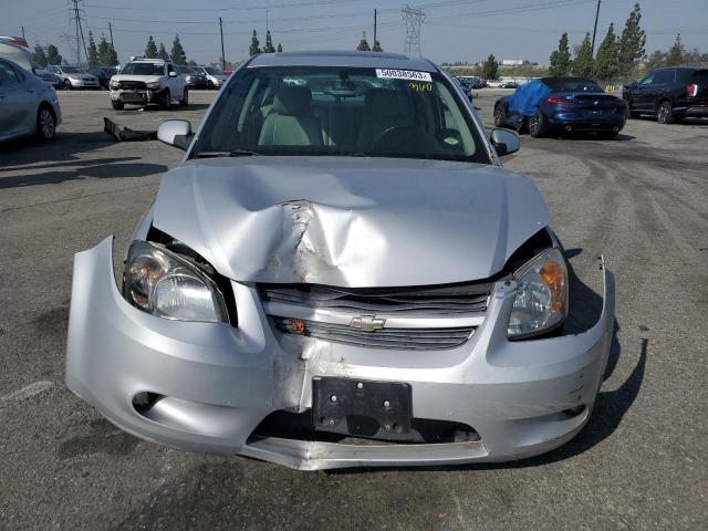 1G1AM58B587176551 - 2008 CHEVROLET COBALT SPORT SILVER photo 5