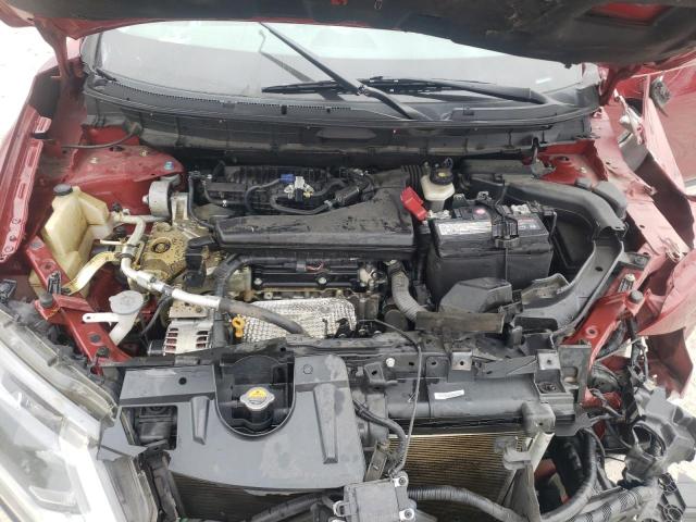 5N1AT2MT6LC792682 - 2020 NISSAN ROGUE S RED photo 11