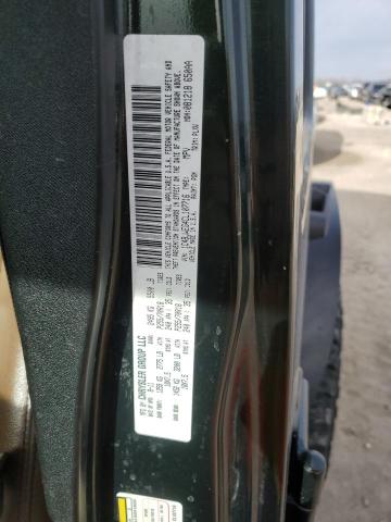 1C4BJWEG4CL107716 - 2012 JEEP WRANGLER U SAHARA GREEN photo 13