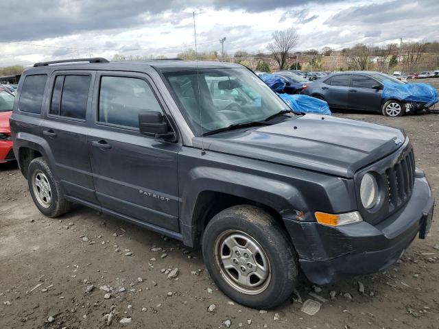 1C4NJRBB1FD215670 - 2015 JEEP PATRIOT SPORT GRAY photo 4