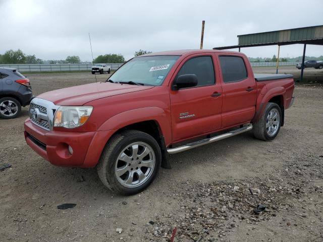 5TFJU4GN2BX009391 - 2011 TOYOTA TACOMA DOUBLE CAB PRERUNNER RED photo 1