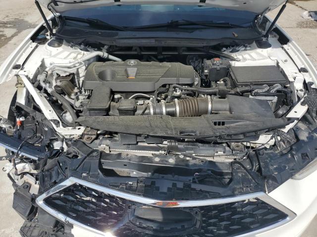 19UUB5F60MA007911 - 2021 ACURA TLX ADVANCE WHITE photo 11