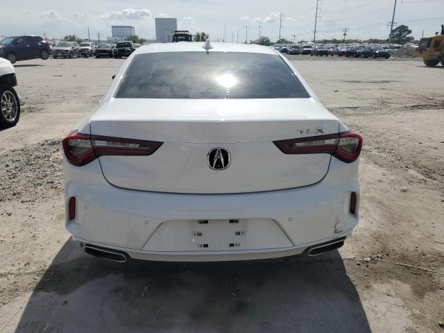 19UUB5F60MA007911 - 2021 ACURA TLX ADVANCE WHITE photo 6