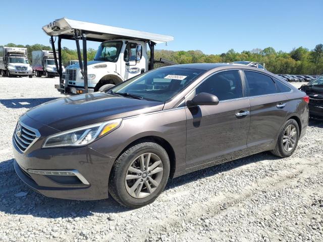 5NPE24AF7FH163105 - 2015 HYUNDAI SONATA SE BROWN photo 1