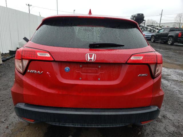 3CZRU6H51GM740804 - 2016 HONDA HR-V EX RED photo 6