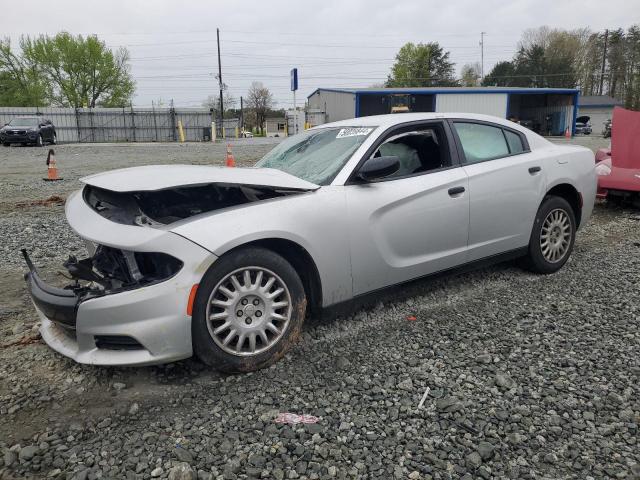 2C3CDXKT4JH248710 - 2018 DODGE CHARGER POLICE SILVER photo 1