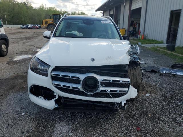 4JGFF5KE2NA697649 - 2022 MERCEDES-BENZ GLS 450 4MATIC WHITE photo 5