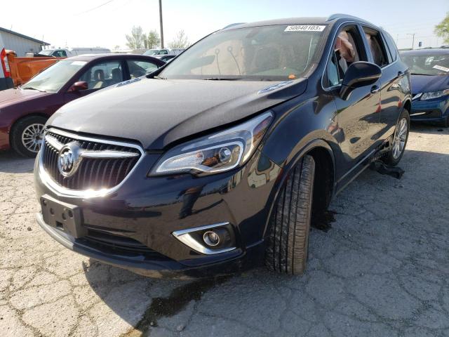 LRBFXCSA2LD087733 - 2020 BUICK ENVISION ESSENCE BLUE photo 1