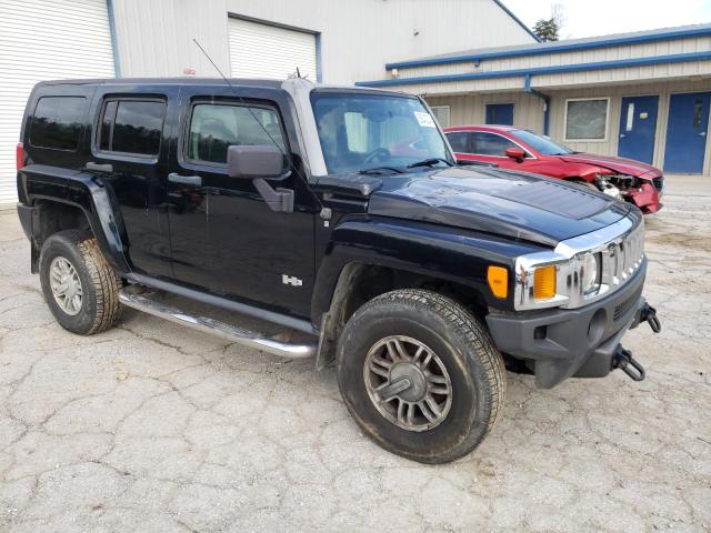 5GTDN13E278182269 - 2007 HUMMER H3 BLACK photo 4