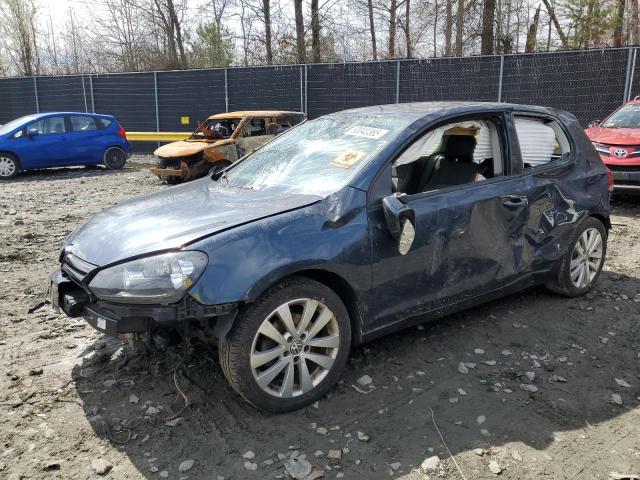 WVWMM7AJ3CW340461 - 2012 VOLKSWAGEN GOLF ლურჯი ფოტო 1