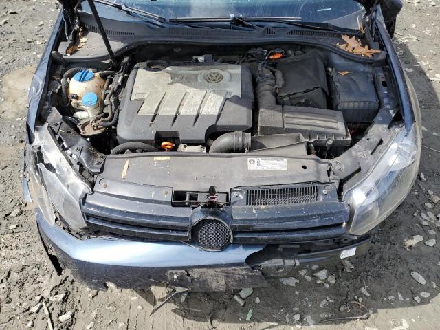 WVWMM7AJ3CW340461 - 2012 VOLKSWAGEN GOLF ლურჯი ფოტო 11