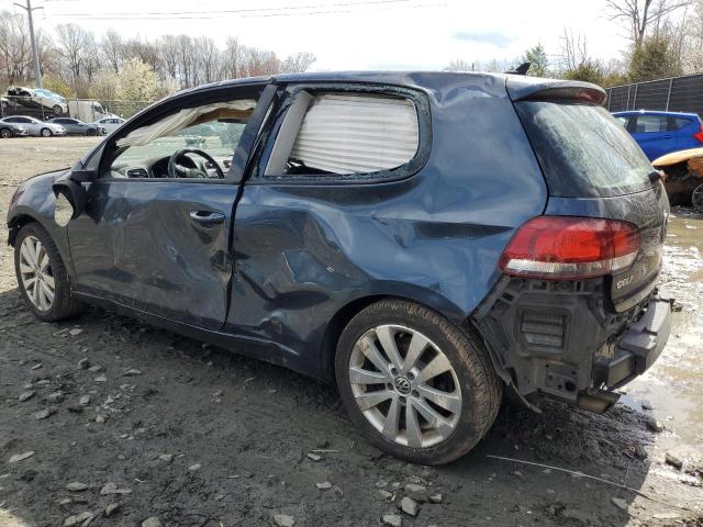 WVWMM7AJ3CW340461 - 2012 VOLKSWAGEN GOLF ლურჯი ფოტო 2