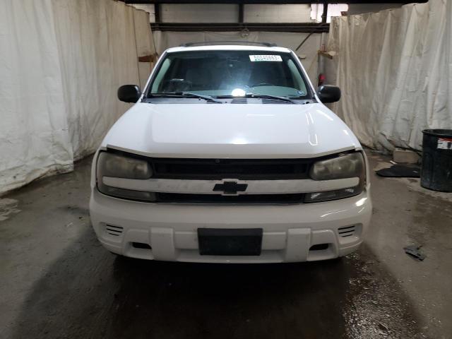 1GNDT13S672239862 - 2007 CHEVROLET TRAILBLAZE LS WHITE photo 5