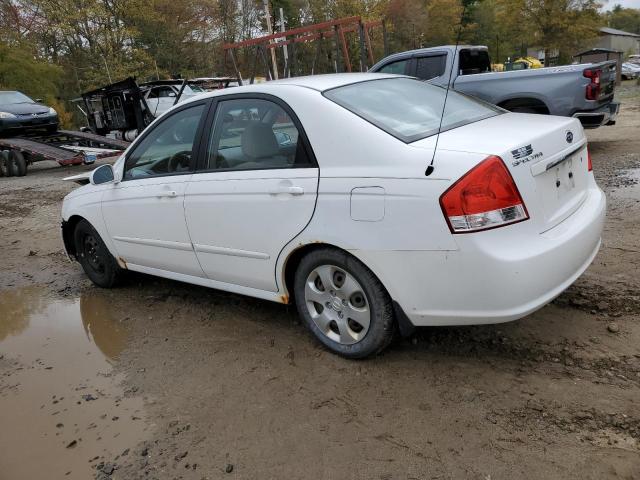 KNAFE122175432090 - 2007 KIA SPECTRA EX WHITE photo 2