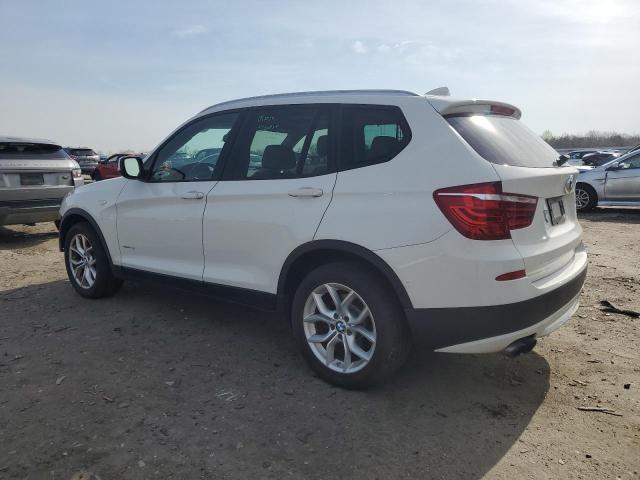 5UXWX9C58D0A28931 - 2013 BMW X3 XDRIVE28I WHITE photo 2