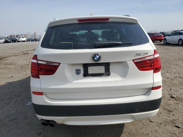 5UXWX9C58D0A28931 - 2013 BMW X3 XDRIVE28I WHITE photo 6