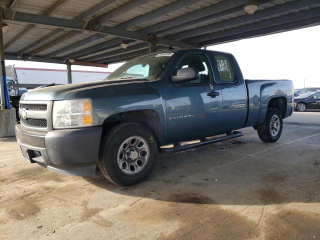 1GCEC19XX7Z621724 - 2007 CHEVROLET SILVERADO C1500 CLASSIC Dəniz mavisi foto 1