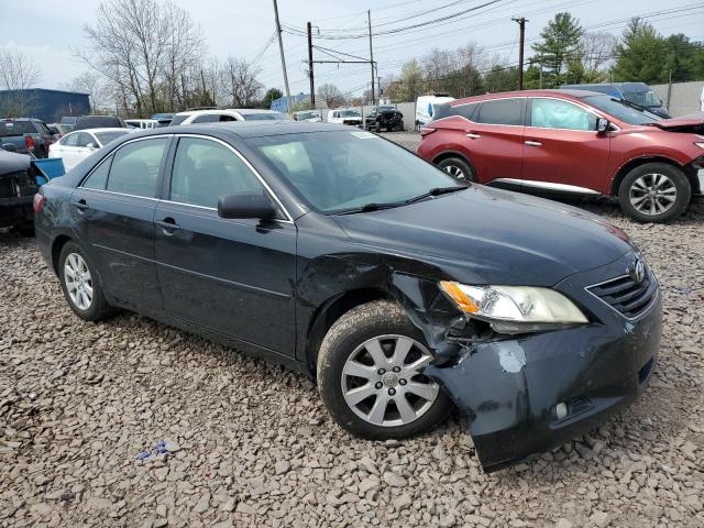 4T1BE46K27U174385 - 2007 TOYOTA CAMRY CE BLACK photo 4