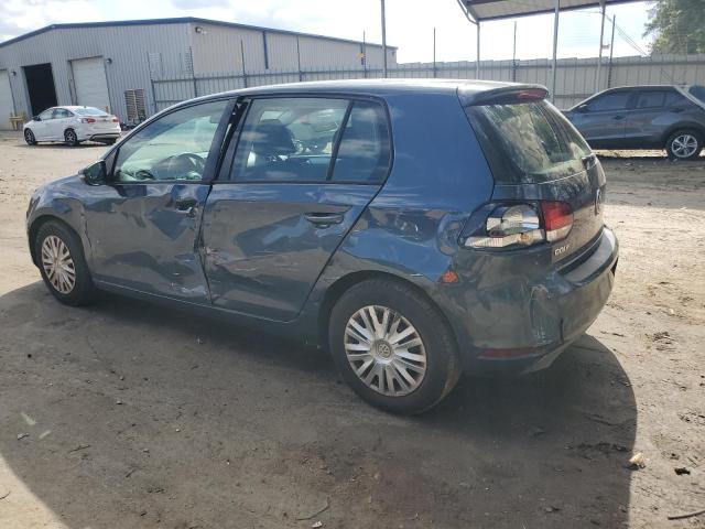 WVWDB7AJXCW265019 - 2012 VOLKSWAGEN GOLF BLUE photo 2