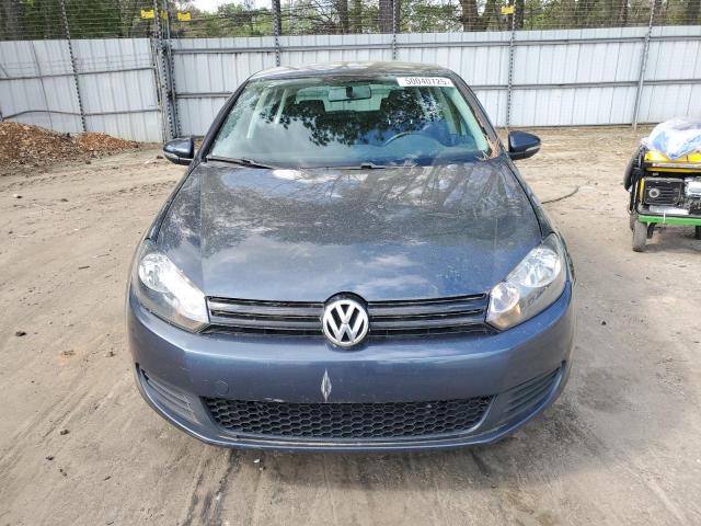 WVWDB7AJXCW265019 - 2012 VOLKSWAGEN GOLF BLUE photo 5