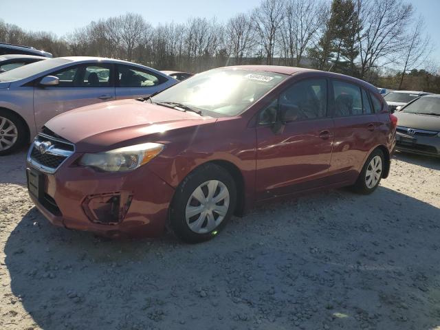 JF1GPAA66E8222074 - 2014 SUBARU IMPREZA BURGUNDY photo 1