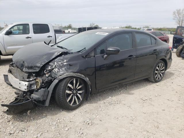 19XFB2F94FE103041 - 2015 HONDA CIVIC EXL 黑色 照片 1