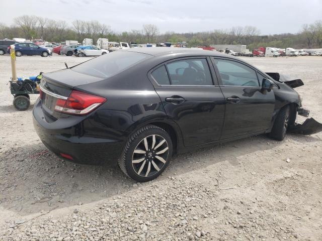 19XFB2F94FE103041 - 2015 HONDA CIVIC EXL 黑色 照片 3