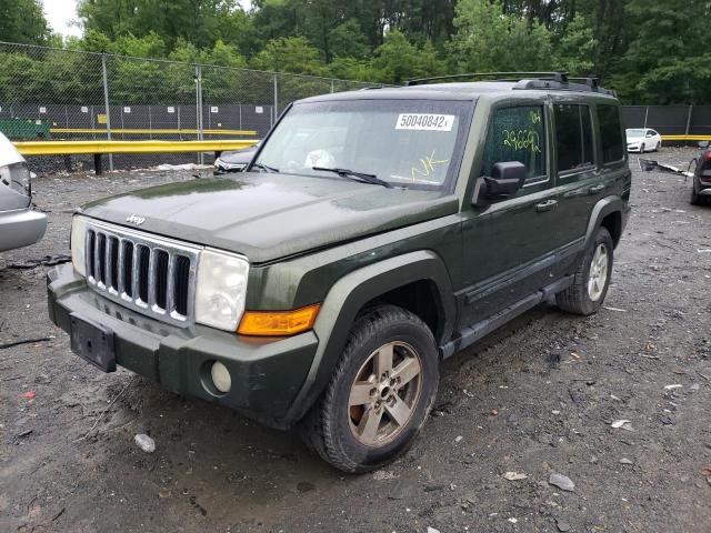 1J8HH48P07C695974 - 2007 JEEP COMMANDER 绿色 照片 2