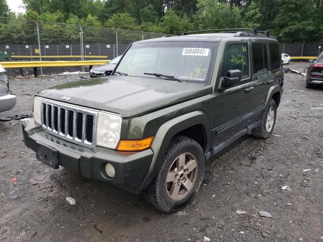 1J8HH48P07C695974 - 2007 JEEP COMMANDER 绿色 照片 9