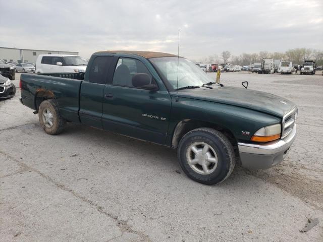 1B7GL22X2WS765378 - 1998 DODGE DAKOTA GREEN photo 4