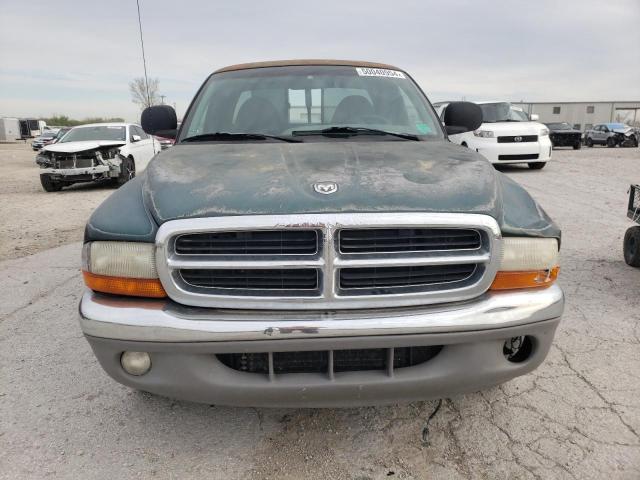 1B7GL22X2WS765378 - 1998 DODGE DAKOTA GREEN photo 5