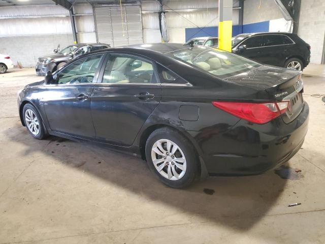 5NPEB4AC9BH100118 - 2011 HYUNDAI SONATA GLS BLACK photo 2