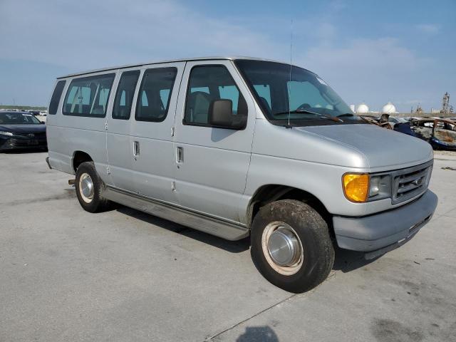 1FBSS31L55HA98419 - 2005 FORD ECONOLINE E350 SUPER DUTY WAGON SILVER photo 4