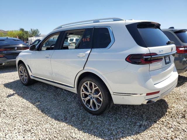 5UX23EM04P9P34491 - 2023 BMW X7 XDRIVE40I WHITE photo 2