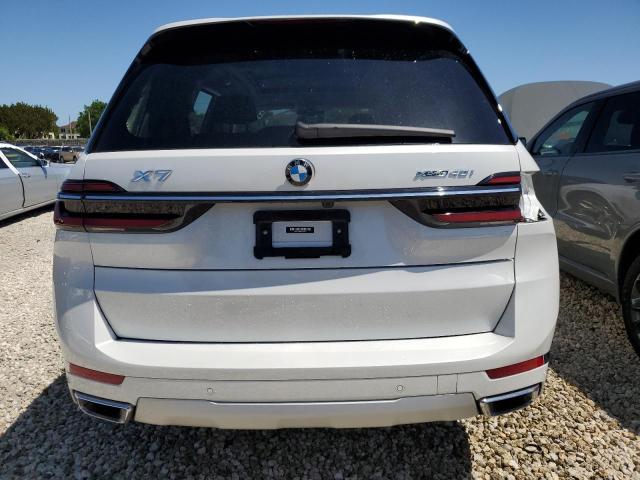 5UX23EM04P9P34491 - 2023 BMW X7 XDRIVE40I WHITE photo 6